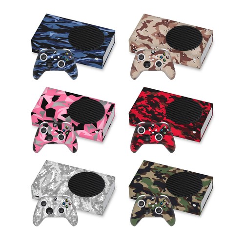 HEAD CASE DESIGNS CAMOUFLAGE VINYL SKIN AUFKLEBER FÜR SERIES S KONSOLE & CONTROLLER - Bild 1 von 15