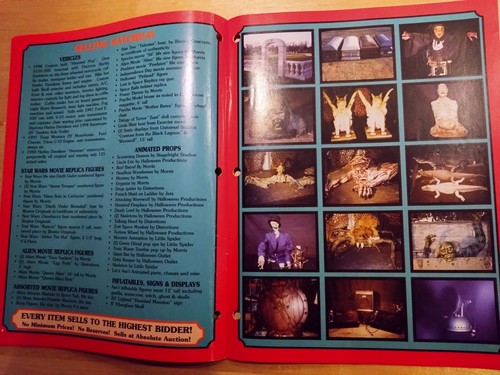 Norton Auction Haunted Mansions booklet - Picture 2 of 2