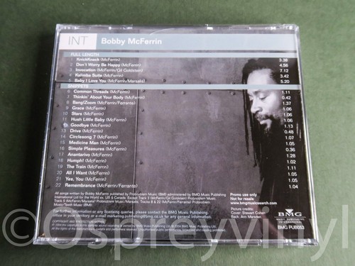 INT Bobby McFerrin Mega Rare BMG Promo Only Cd album unique tracks - Picture 2 of 4