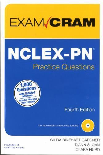 Exam Cram Ser.: NCLEX-PN Practice Questions Exam Cram by Clara Hurd, Diann Sloan - Picture 1 of 1