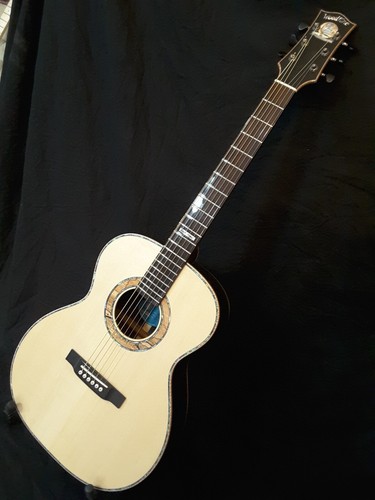 Brazilian Rosewood OM, B J Kerr Woodtone, Adi Top, Antique tonewoods, Braz' neck - Picture 8 of 16