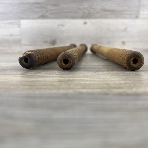 "Bobinas de tejido vintage de 15"" - lote de 3" - Imagen 2 de 4