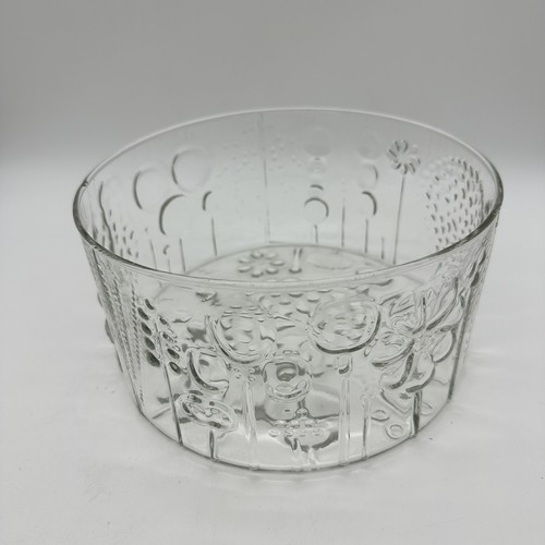 Midcentury Nuutajarvi Iittala Finland Flora Large 7.75” Serving Bowl Oiva Toikka - Picture 7 of 18