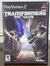 Transformers The Game PS2 Sony Playstation 2 No Manual Tested Working