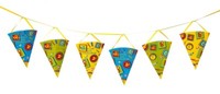 Girlande Schulanfang Einschulung 1. Schultag 3 Meter Party Dekoration SchultüTe