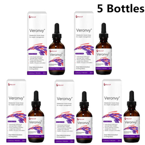 Gotas Veronvy GLP-1 30 ML Metabolismo Gota para Hombres Mujeres Clínicamente Probado" - Imagen 15 de 15