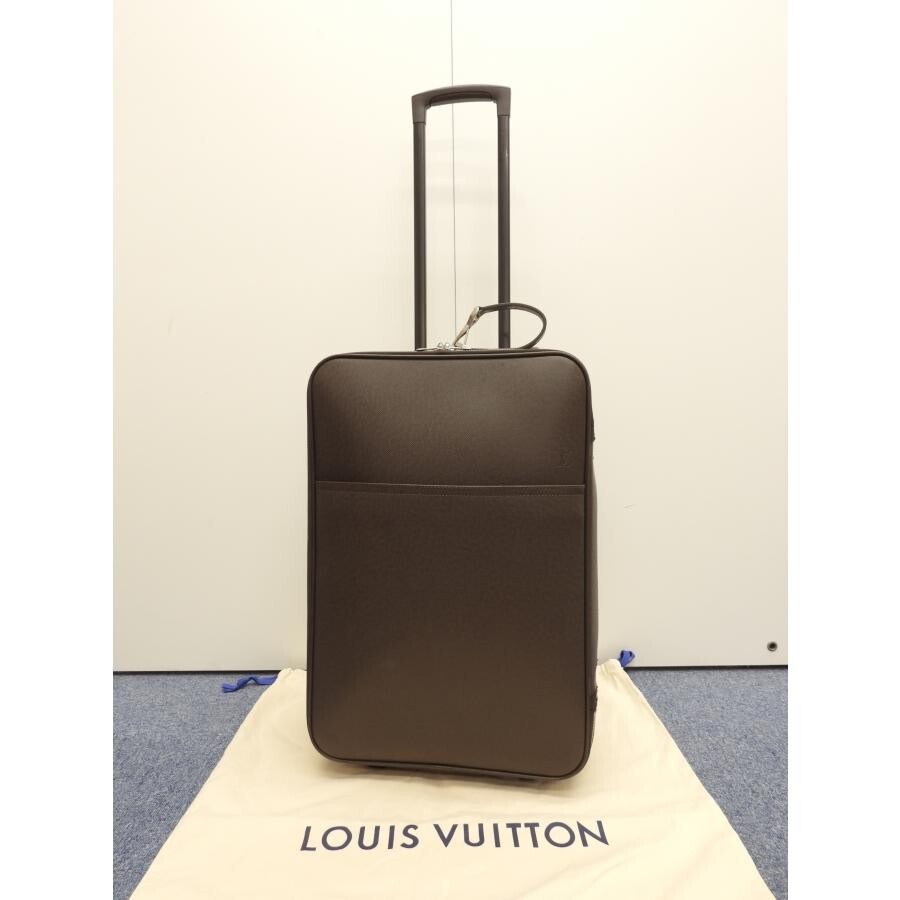 【LOUIS VUITTON】 ペガス60 Louis Vuitton Pegas 60 Taiga Travel Garment Bag Carry Case