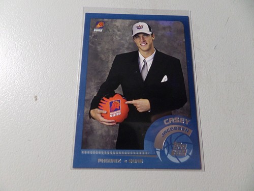 2002-03 Topps Phoenix Suns Basketball Card #206 Casey Jacobsen Rookie