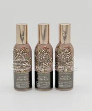 Bath & Body Works White Pumpkin Concentrated Room Spray Freshener 1.5 oz 3 Pack