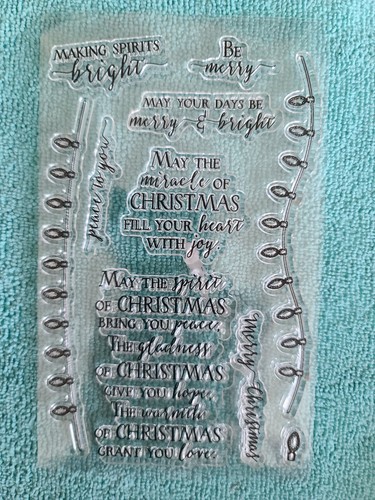 Our Daily Bread Designs ~ Merry & Bright ~ Stamp Set #ICS64 & DIES - Picture 4 of 4