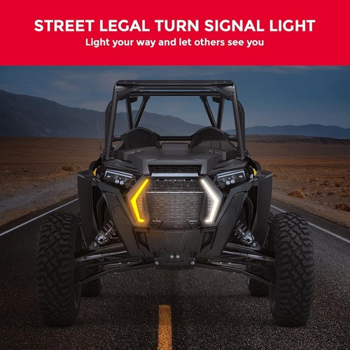 Durable Fang Lights Kit - IP67 Rated LED Taillights & Turn Signals for RZR - Picture 4 of 9