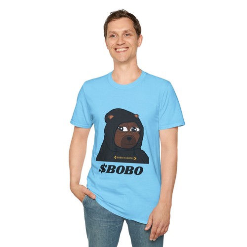 BOBO Council Crewneck T-Shirt, BOBO Meme Tee, Crypto Meme Coin, Cryptocurrency - Picture 31 of 46