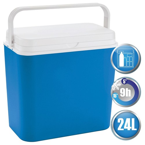 24L Kühlbox Warmhaltebox Camping Thermobox Picknick Kühltasche Coolbox Sommer - Afbeelding 1 van 3