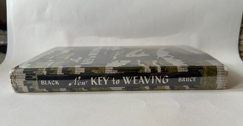Mary E. Black NEW KEY TO WEAVING | 1957 Illustrated Hardcover 9th Printing, 1965 - Foto 7 di 23