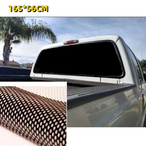 22"x65" Universal Truck Pickup Rear Window Perforated Decal Tint Graphic Sticker - Picture 1 of 5