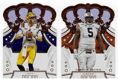 2020 Panini Chronicles Draft Football Select Absolute Crown Optic - You Pick - Picture 48 of 193