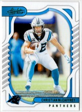 2022 Panini Absolute Football Christian McCaffrey No. 29 Carolina Panthers