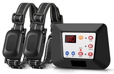 Aweec DT02 Wireless Fence System for 2 Dogs, 2 Training Collars, Remote Electric