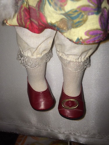 Cute 19" Tall, Porcelain Baby Doll With Soft Body, Used For Sitting On Bed Only - Picture 4 of 11