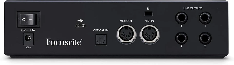 FOCUSRITE CLARETT+ 2PRE INTERFACCIA AUDIO USB 10 IN / 4 OUT - Immagine 4 di 4