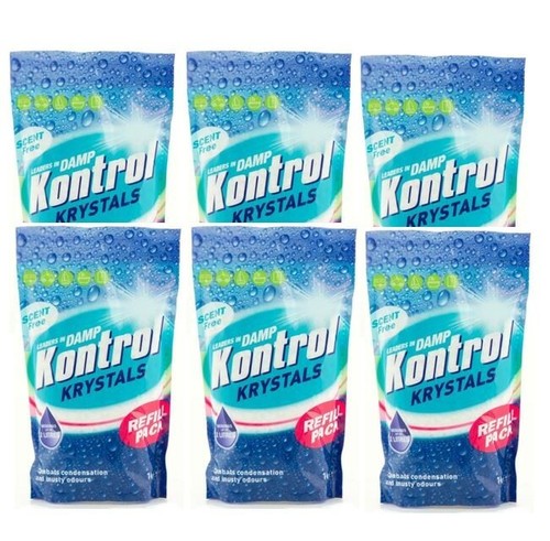 Kontrol Krystals Refill Pack Unscented Moisture Trap Damp Mould Absorber 2.5kg - Picture 6 of 6