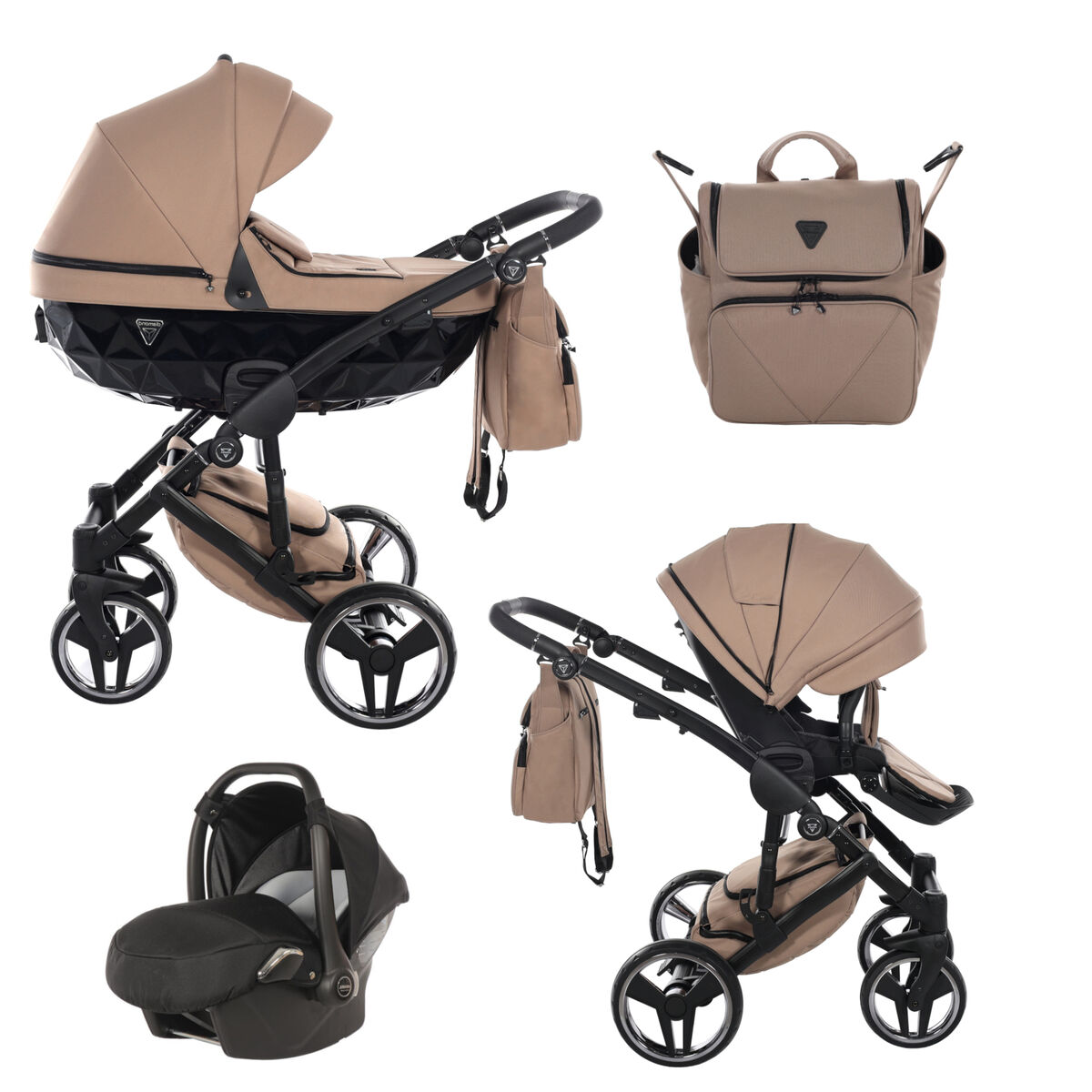 Junama poussette Landau Cosy accessoires Isofix Diamond par