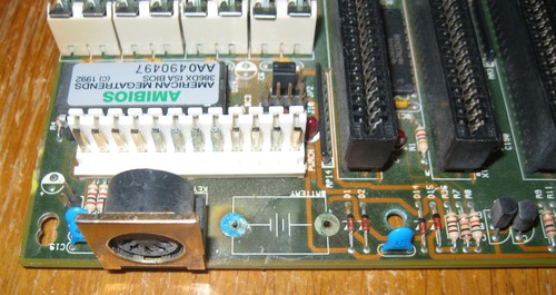 386DX (Opti) Baby AT Motherboard w/ 386DX-40 + 8MB RAM - Photo 2/6