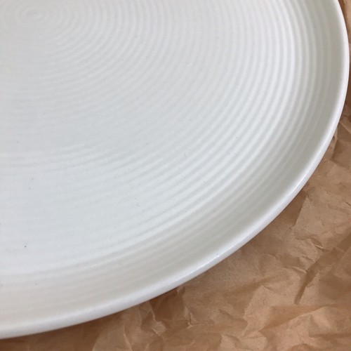 JAMIE OLIVER Ridges BLANCO Plato de Cena Servir Todo Crema Cargador ANILLOS Cupé - Imagen 2 de 10