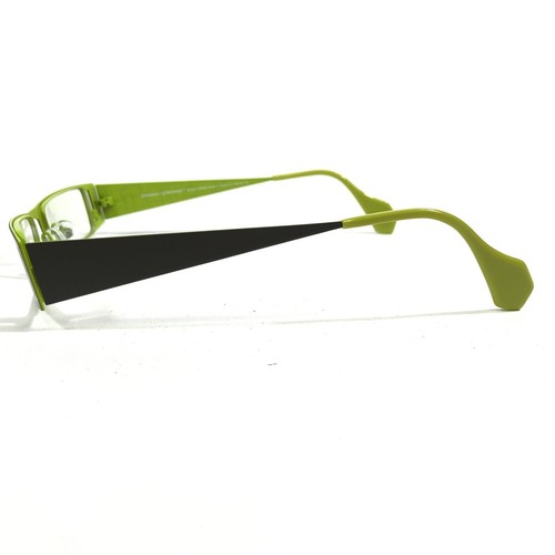 Iyoko-Inyake Eyeglasses Frames IY569 Col.53 Brown Green Rectangular 48-19-140 - Picture 5 of 9