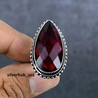 Garnet Gemstone 925 Sterling Silver Handmade Ring Jewelry All Size SA-343