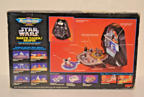 Micro Machines 1994 Star Wars Darth Vader Bespin Transforming Action Set - Picture 2 of 4