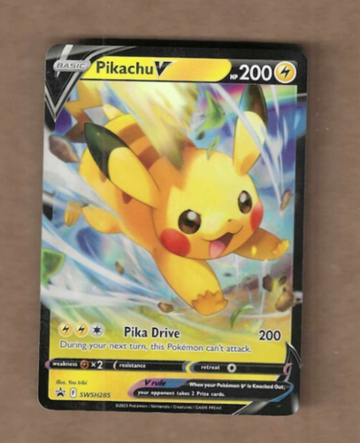Pikachu V SWSH285 SWSH: Sword & Shield Promo Cards Holo - Picture 1 of 1