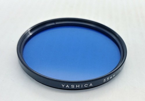 YASHICA 55mm 80B Blue Filter  Made in Japan   - Picture 1 of 3