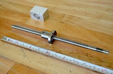 New SFU1204 x300mm Precision Rolled Ballscrew 12mm dia. w/ Nut Housing - CNC DIY