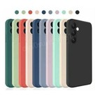 Liquid Silicone Soft Case Cover For Samsung S25 S24 S21 S22 Ultra S23 FE A53 A52