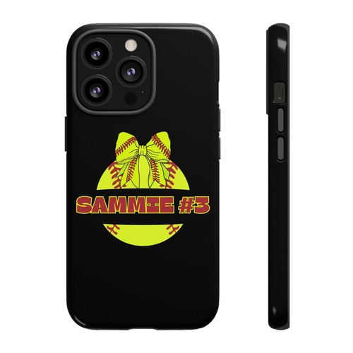 Personalized Softball Phone Case, Gifts for Athletes, Customize With Name Number - Picture 98 of 131