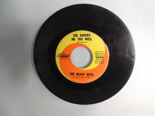 Beach Boys When I Grow Up (To Be A Man) US 7" 45 1964 Surf Rock Capital 5245 - Picture 3 of 11
