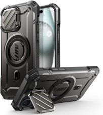 For iPhone 15 14 13 6.1" SUPCASE MagSafe Case w/ Rugged Stand Camera Cover US