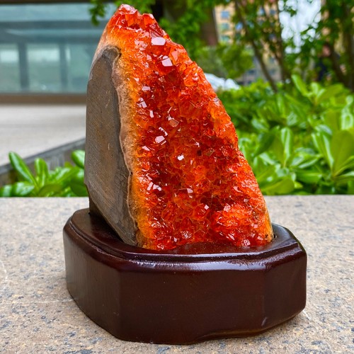 1.99LB Natural Citrine Geode Crystal Cluster Quartz Mineral Specimen Healing - Bild 9 von 13