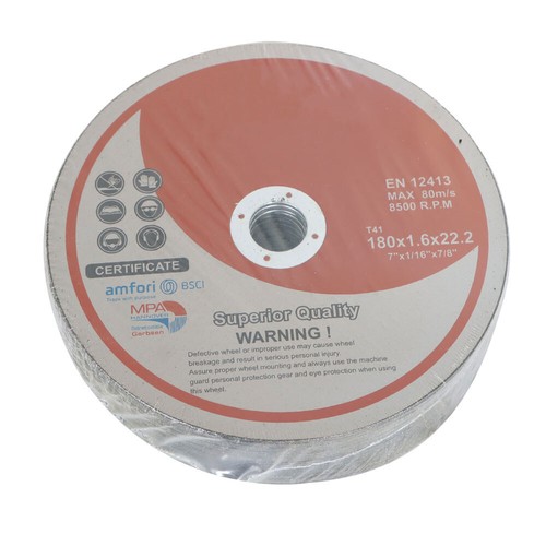 7"x1/16"x7/8" Cut-off Wheel - Metal & Stainless Steel Cutting Discs 25 Pack New - Picture 7 of 12