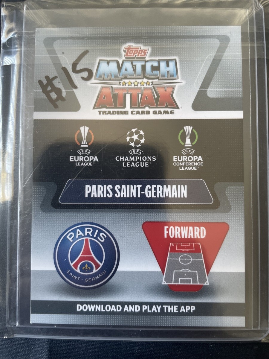 Lionel Messi 2021-22 Topps Match Attax ' Scan X Limited Edition