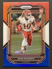 2022 Prizm Isaiah Pacheco RC Rookie Red White Blue #352 NFL Kansas City Chiefs
