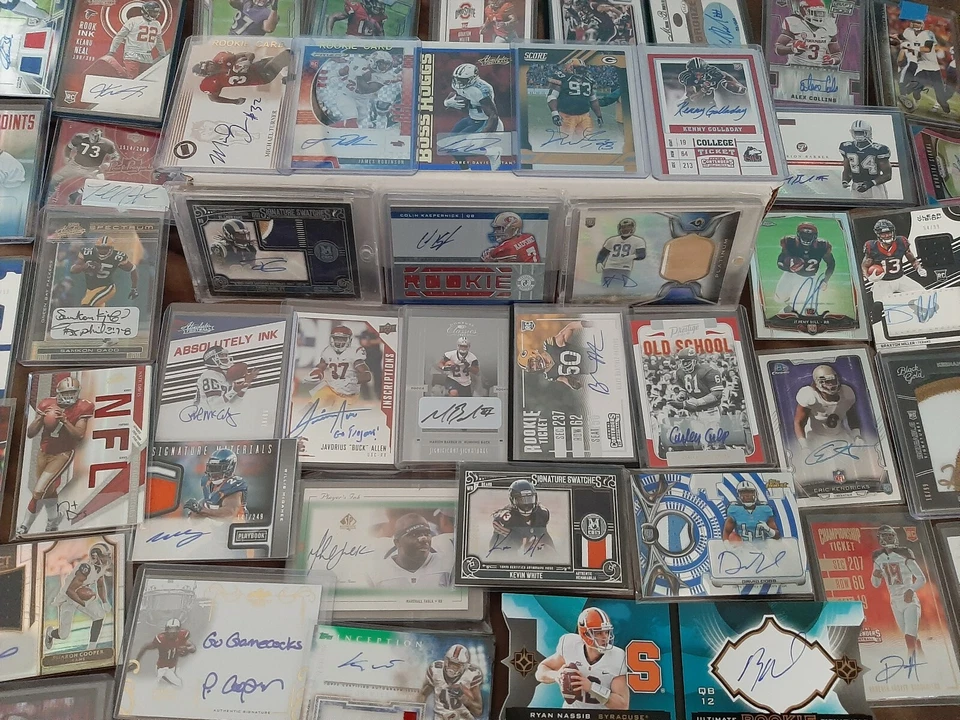 NFL ФУТБОЛ HOT PACK 1 AUTO, 10 НОВИЧКОВ RCS ГАРАНТИРОВАНО 🔥 БЕЗ SAGE/LEAF AUTOS - Изображение 4 из 4