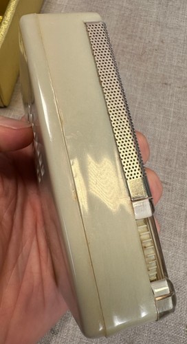 Radio d'epoca ZEPHYR ZR-620 6 transistor con scatola originale, custodia in pelle Hong Kong - Foto 21 di 24