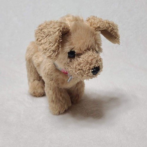 Peluche Our Generation By Battat marrone cucciolo cane scarabocchio dorato bambola posabile animale domestico - Foto 4 di 14