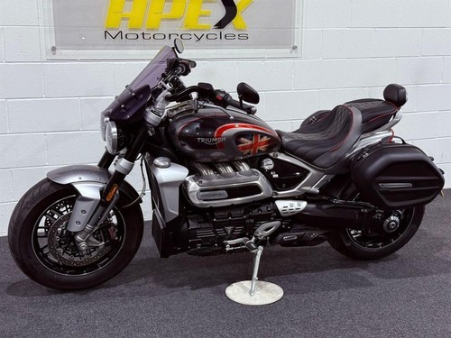 Triumph Rocket III GT! PANNIERS! TFC ARROW EXHAUTS! CORBIN DUAL COMFORT SEAT - Picture 7 of 20