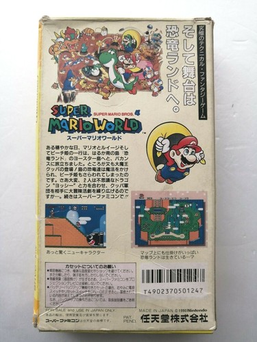 Super Mario World Nintendo Super Famicom Games SFC SNES Japanese from Japan - Picture 2 of 8