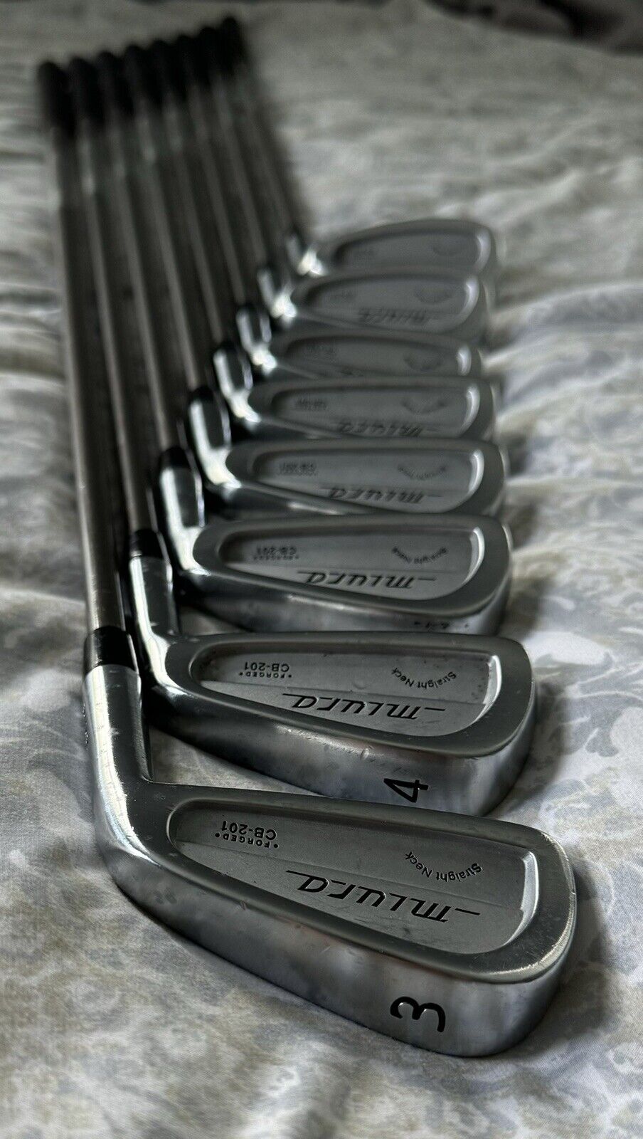 Miura Passing Point PP 9003 Forged 9 Iron Accra Extra Stiff Graphite Shafts Miura Passing Point PP 9003 Forged 9 Iron Accra Extra Stiff Graphite Shafts