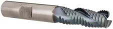 Hertel 75987727 Roughing Square End Mill: 1/2" Dia, 1-1/4" LOC, 1/2" Shank