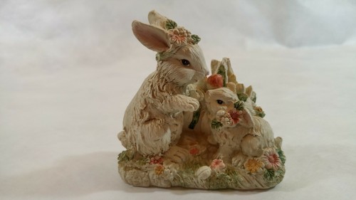 2 Stück - K's Sammlung Hase Mama und Baby Figuren - Bild 5 von 7